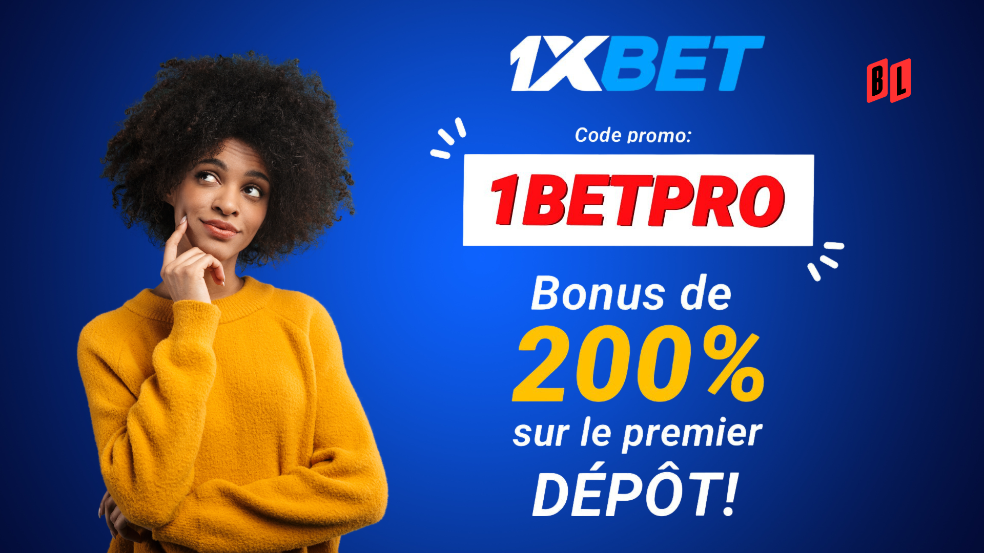 Code promo BetWinner bonus de premier dépôt