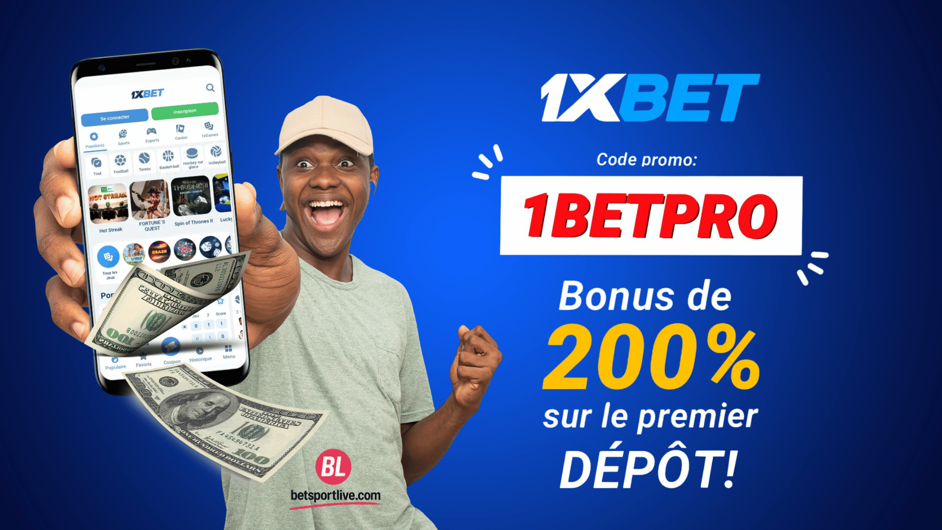 Code promo 1xBet Afrique
