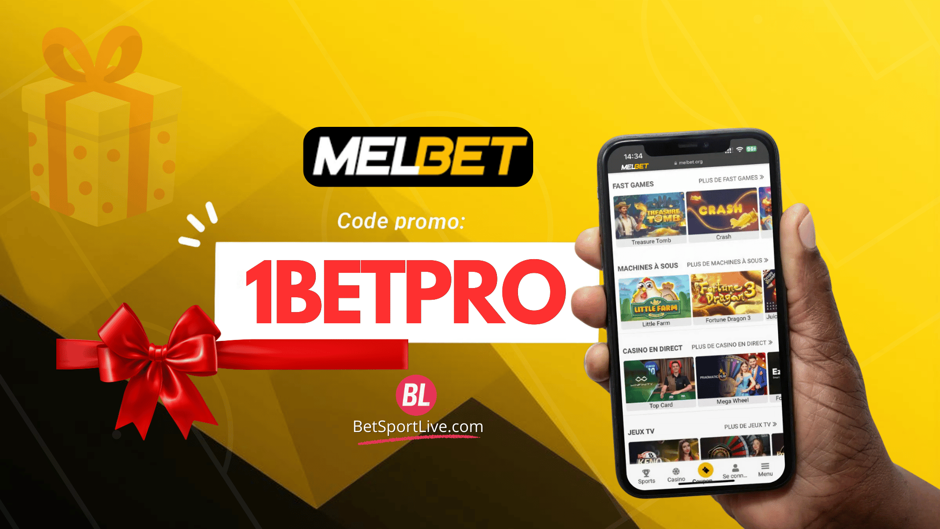 bonus de bienvenue Melbet 