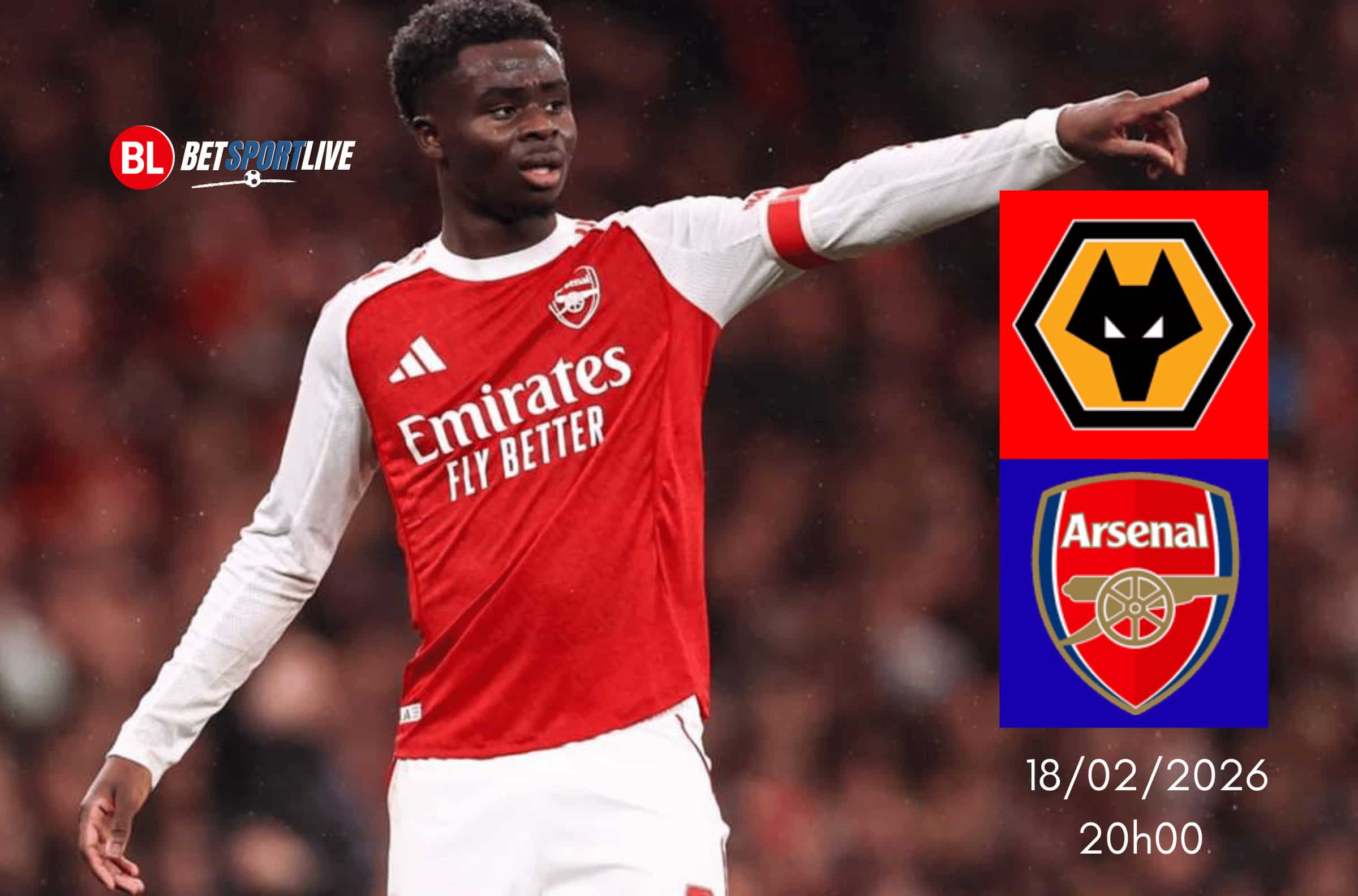 Wolverhampton vs Arsenal Premier League 2026